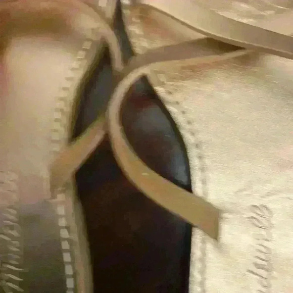 Madewell Boardwalk Skinny Sandals in Metallic Rose leather - Picture 11 of 13